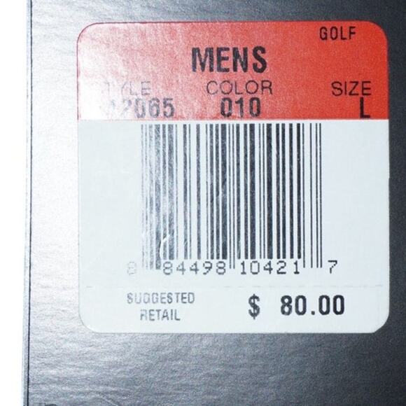 Nike Golf Tiger Woods Collection Dri-FIT 1/4 Zip Pullover Black Men’s L Rare - Picture 5 of 7